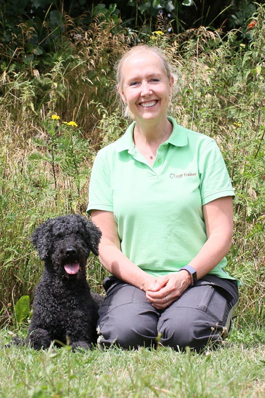 Dr. Angela Bartels mit Wanda