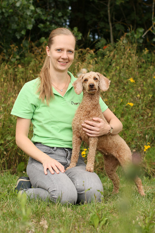 Dr. Dorothea Johnen mit Ellie